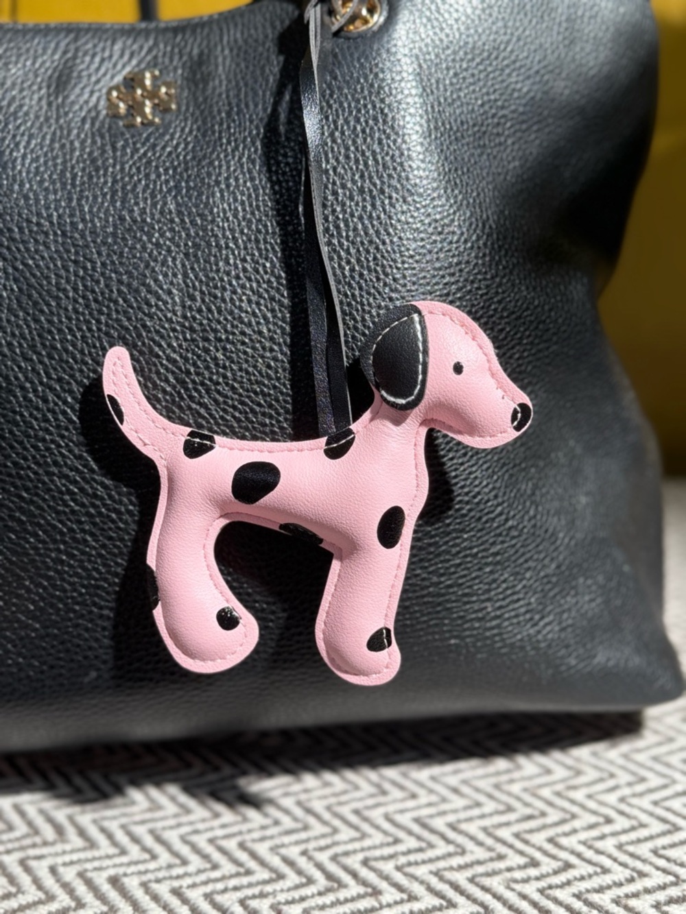 Dalmatian Dog Bag Charm PU Leather Spotted Puppy - Choice of One - Picture 7 of 9